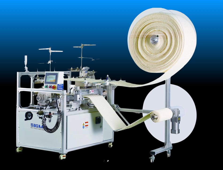 SIGMA SM2000B İki Sağ Kafalı Bordür Overlok Makinası